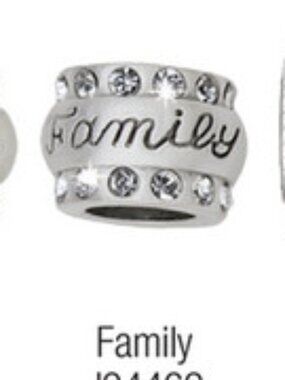 Retired Brighton Family Bead Charm for Charm Bracelet #J94462